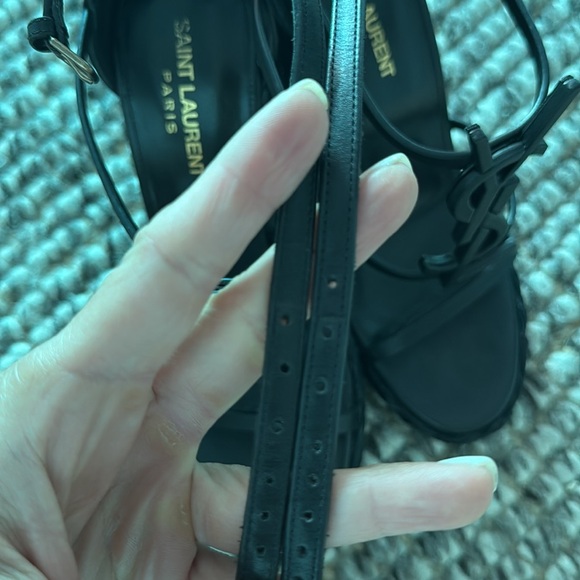 Saint Laurent Used 

Saint Laurent Cassandra Wedge Espadrilles - Picture 8 of 8